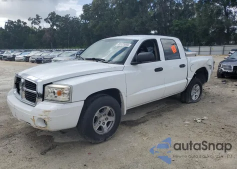 2007 Dodge Dakota Quad Slt z USA, uszkodzony, nr VIN 1D7HE48K37S171881